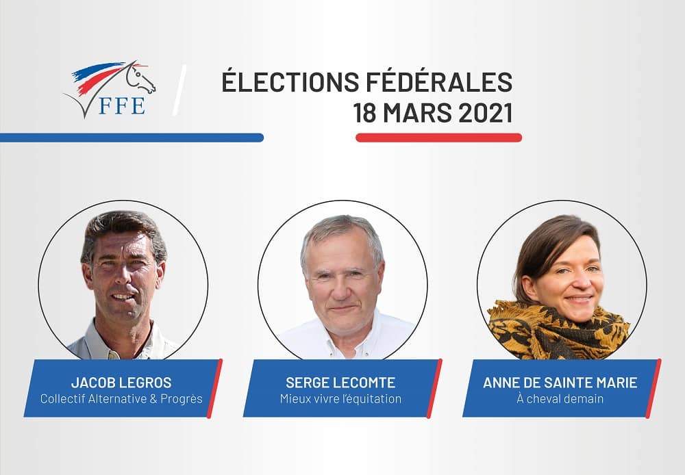 Les élections à la Présidence de la Fédération Française d'Équitation se déroulent jusqu'au 18 mars prochain.