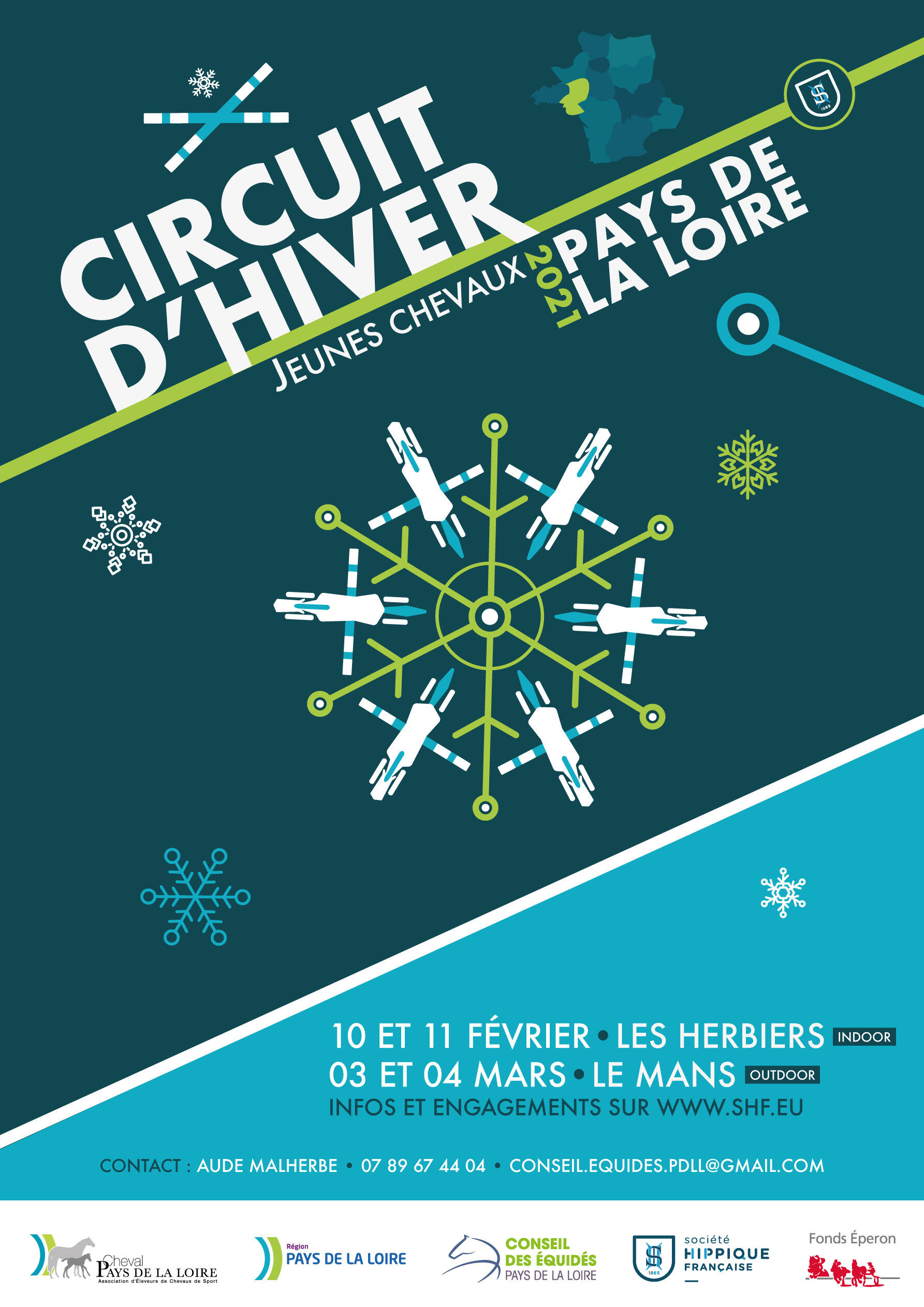 Engagements ouverts pour le circuit d'hiver SHF au Mans (03-04 mars)