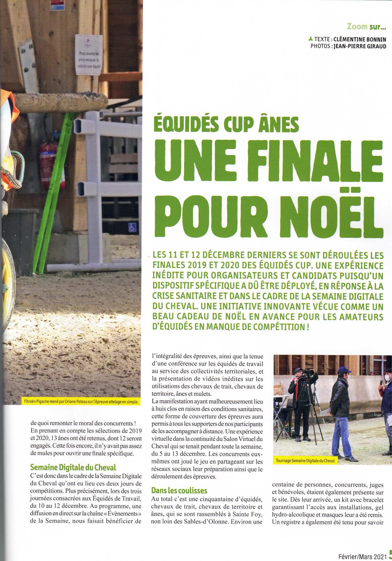 Équidés Cup Ânes : une finale pour Noël