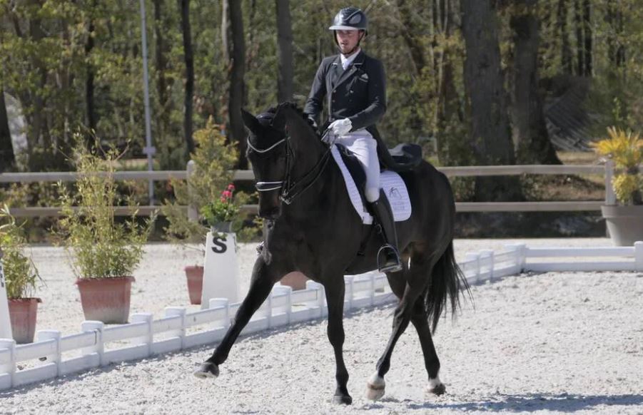 Corentin Pottier passe à la vitesse supérieure en dressage