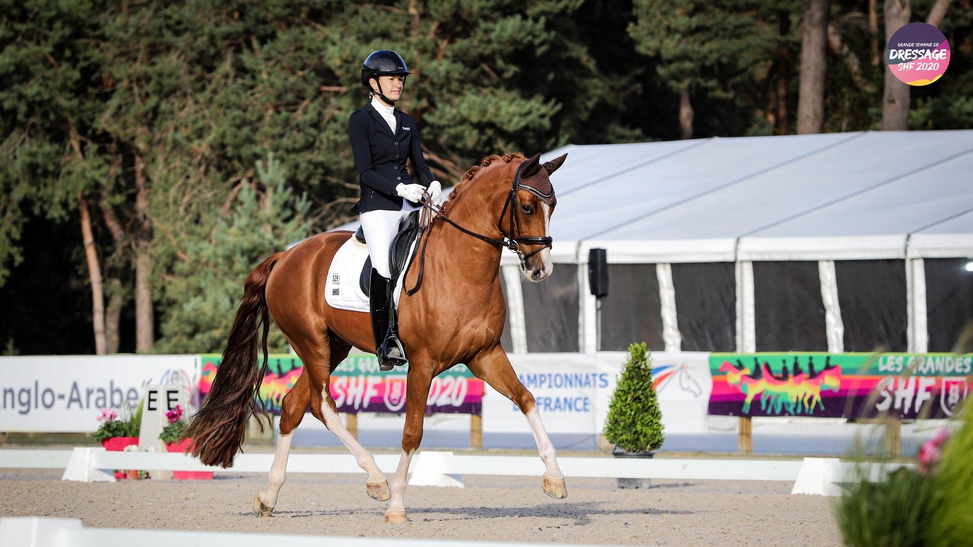 CIR DE DRESSAGE DU LION D'ANGERS : DOUBLÉ DE JESSICA MICHEL BOTTON