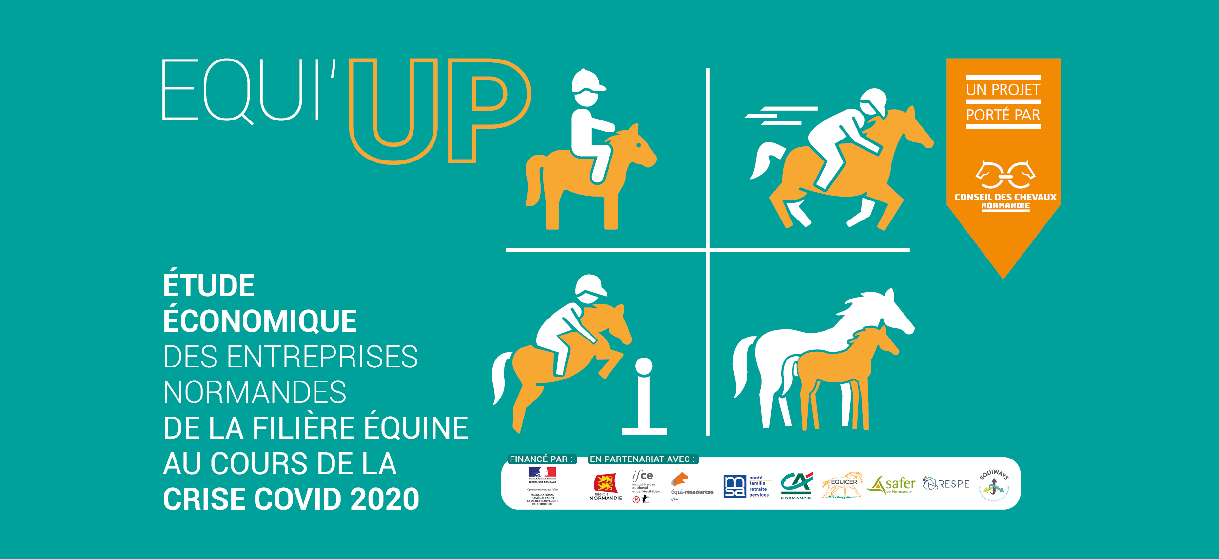 Crise covid 2020 : trajectoires économiques des entreprises normandes de la filière équine