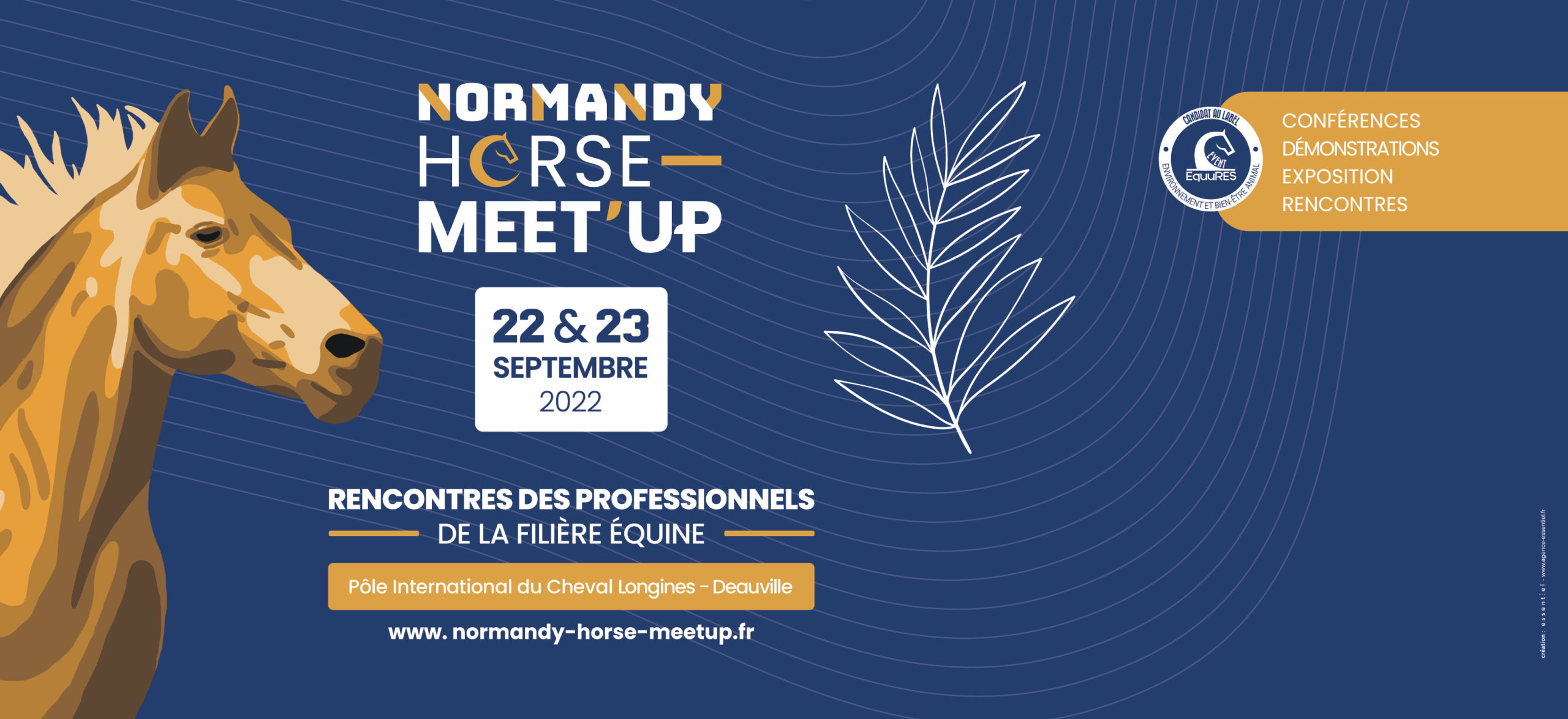 Vos invitations pour le Normandy Horse Meet’Up les 22 et 23 septembre 2022 !