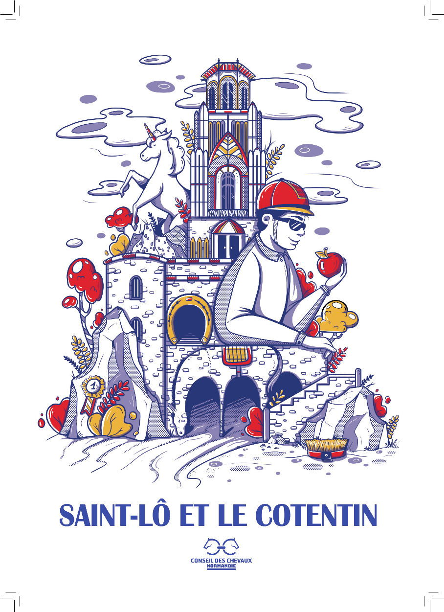 Dix destinations déclinées en cartes postales