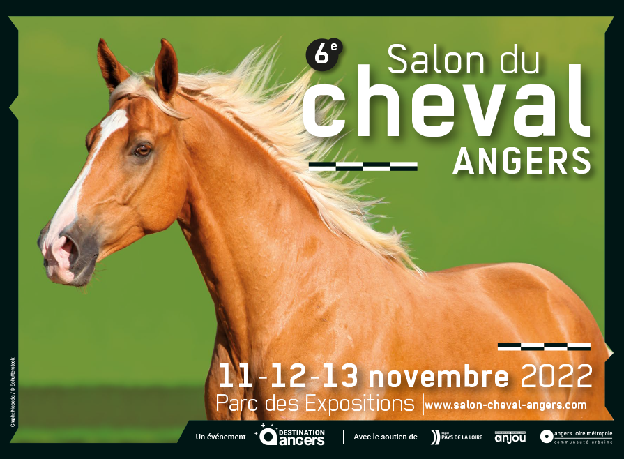 Le Conseil des Equidés de Bretagne sera présent au Salon du Cheval d'Angers le 11-12-13 Novembre 2022.