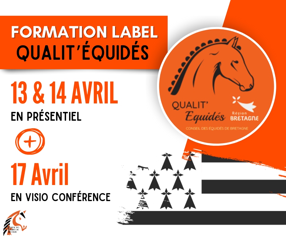 📢 Ouverture de la 𝟭𝗲̀𝗿𝗲 formation 𝗤𝘂𝗮𝗹𝗶𝘁’𝗲́𝗾𝘂𝗶𝗱𝗲́𝘀 en 𝗕𝗿𝗲𝘁𝗮𝗴𝗻𝗲 !