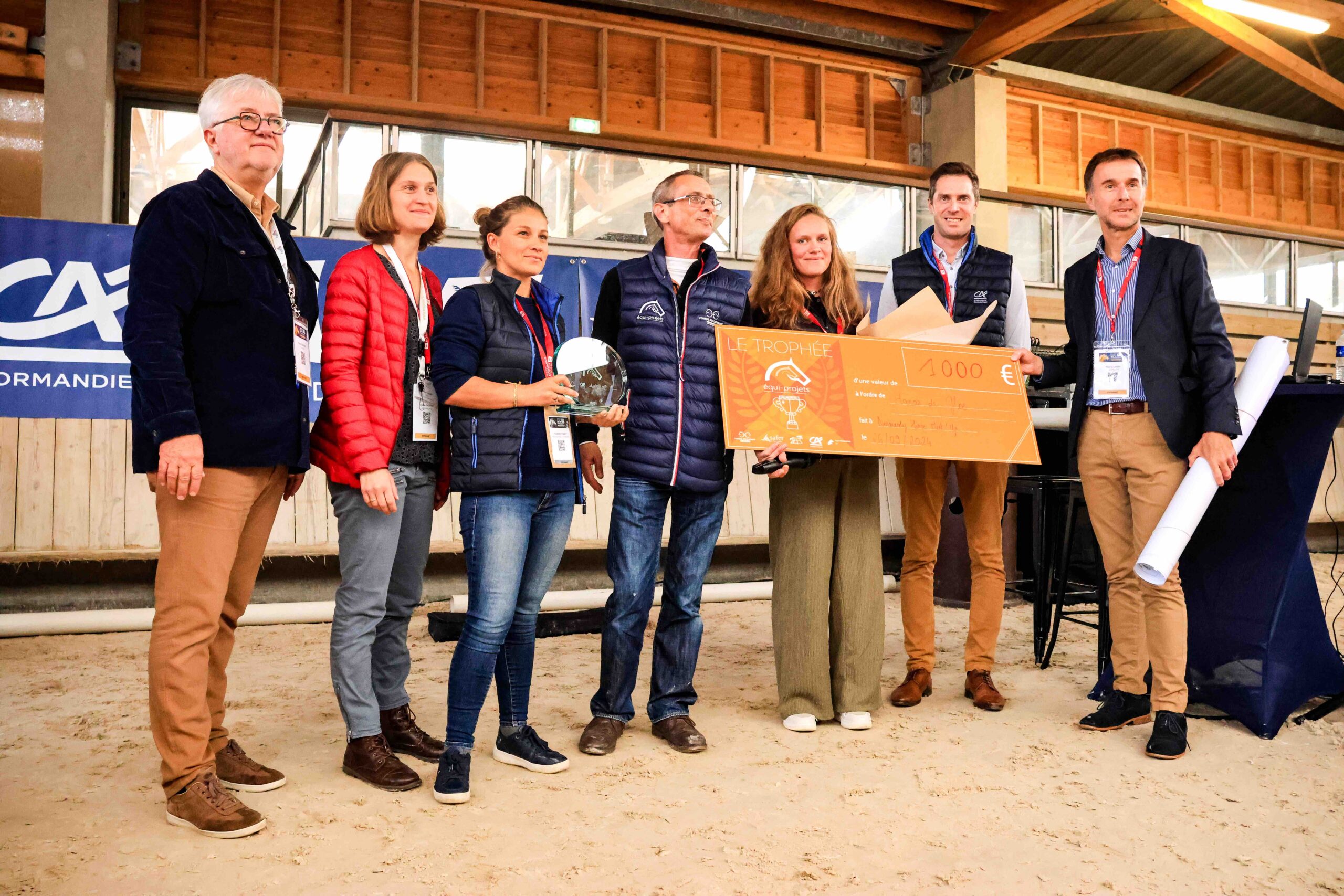 Remise du trophée équi-projets 2024