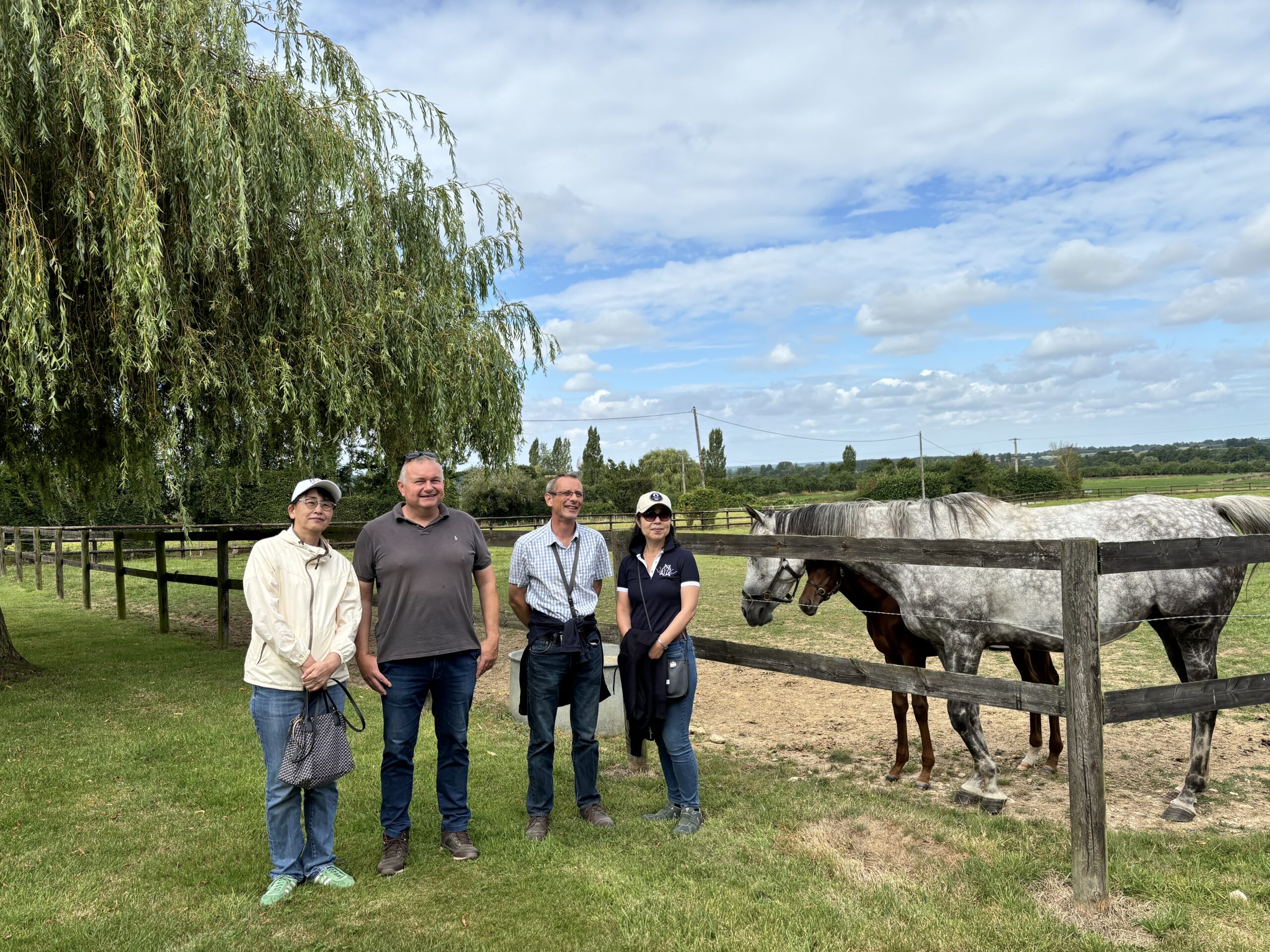Journée sur-mesure organisée par le Conseil des Chevaux de Normandie pour deux vétérinaires japonaises.