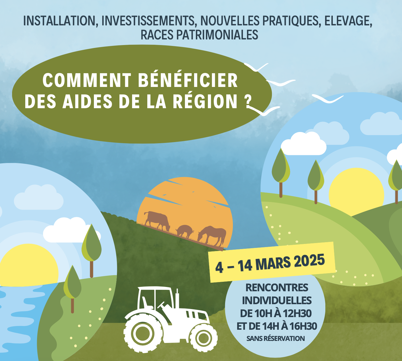 Aides à la filière équine : La Région Normandie vient à votre rencontre !