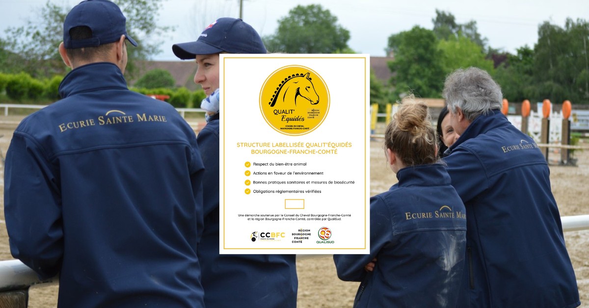 Nos Labellisés : l'écurie Sainte Marie dans le Jura