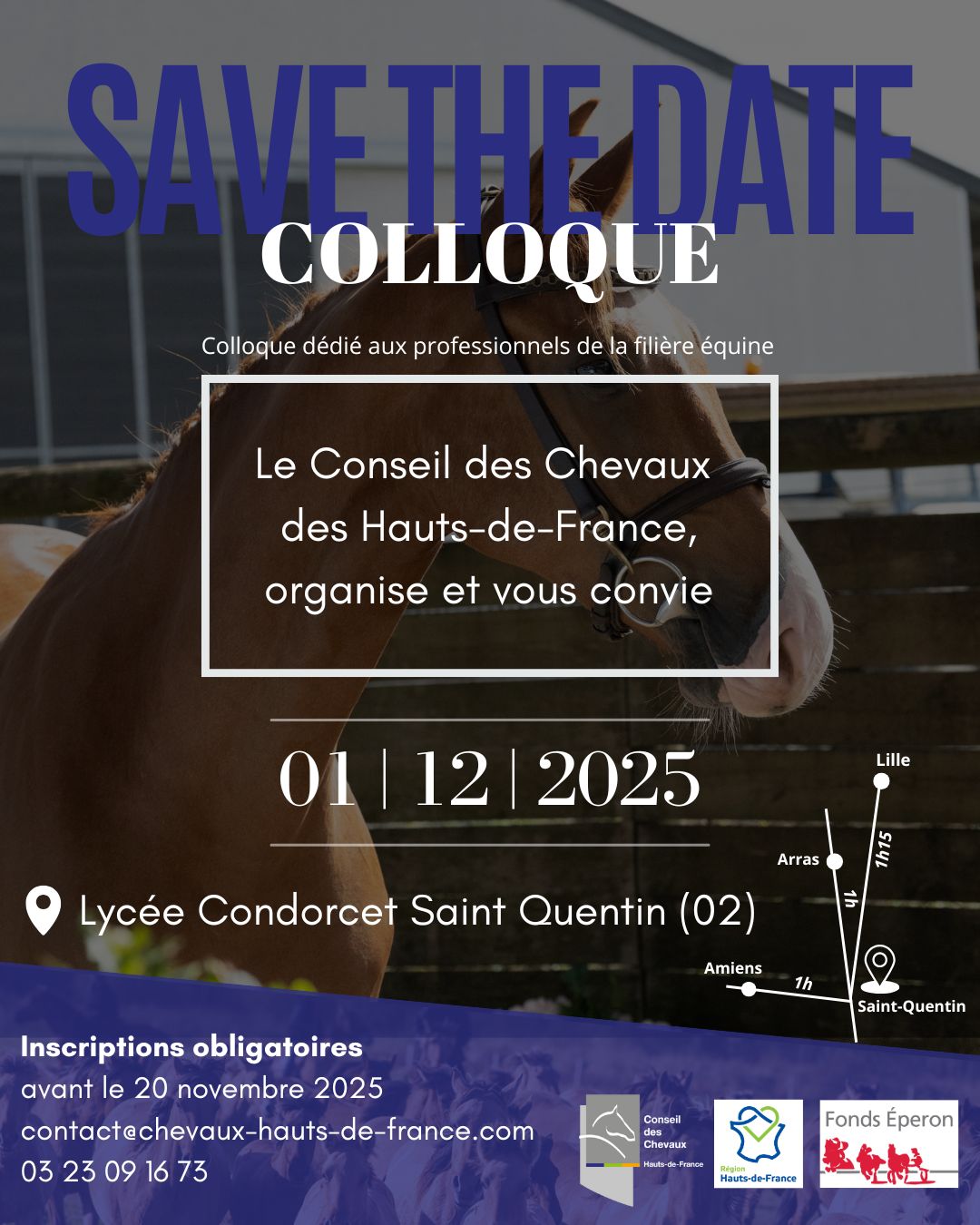 Colloque Filière Equine : Save The Date !