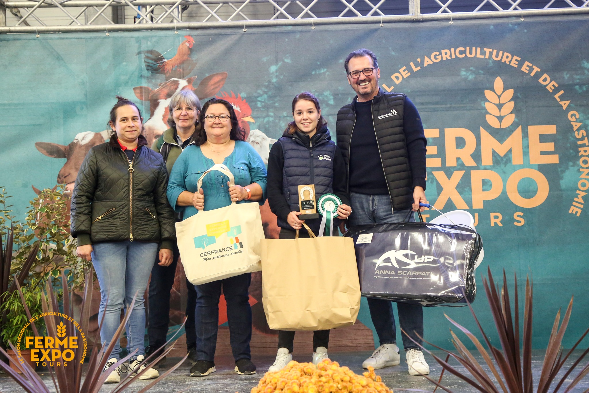 Retour sur nos Champions du salon de Ferme Expo de Tours