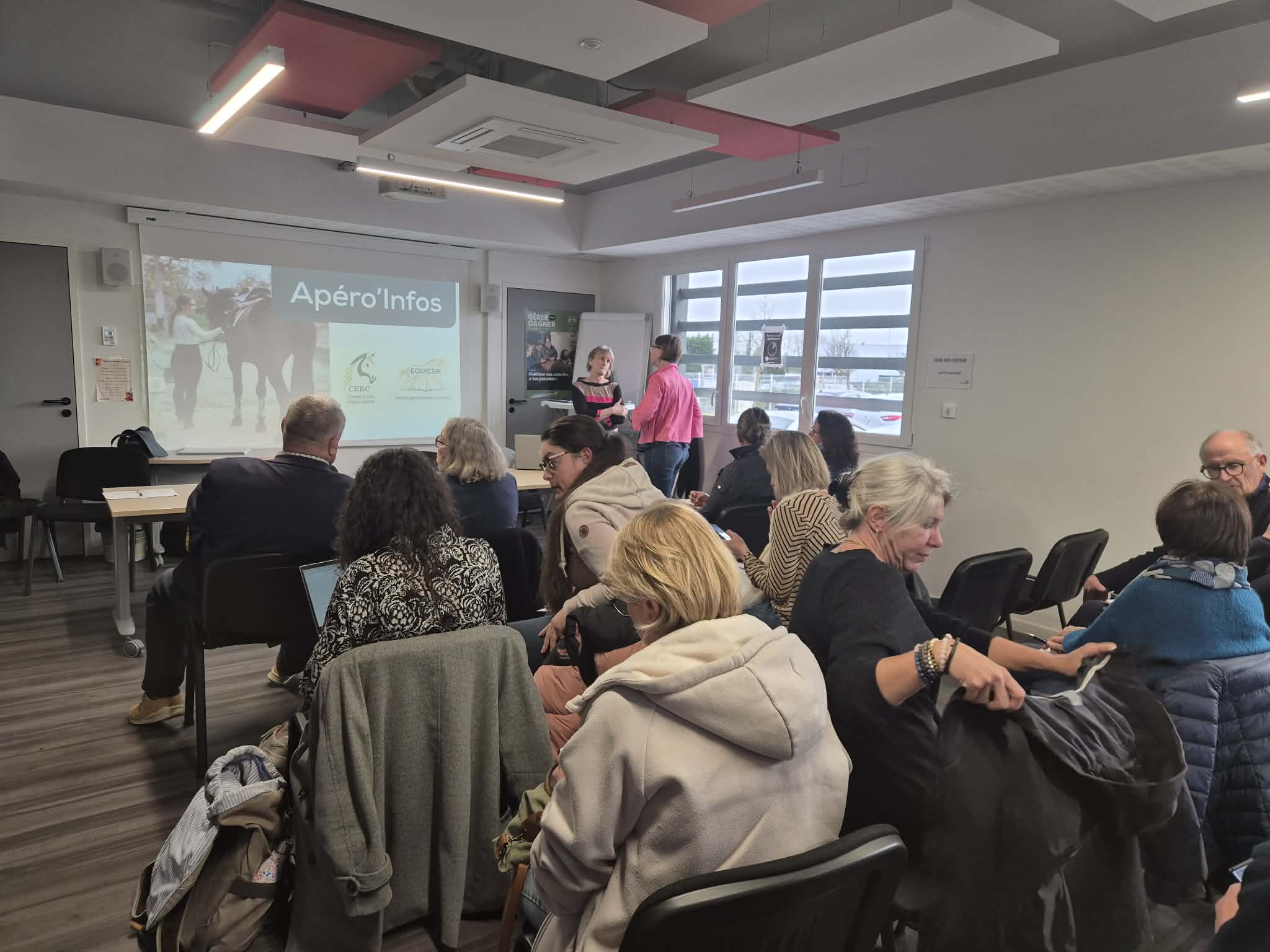 Apéro'infos, partenariat EQUICERC-CERC
