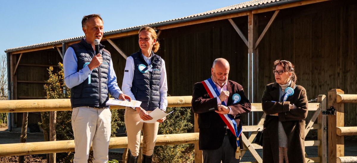 Inauguration des nouvelles installations des Crins de la Baie