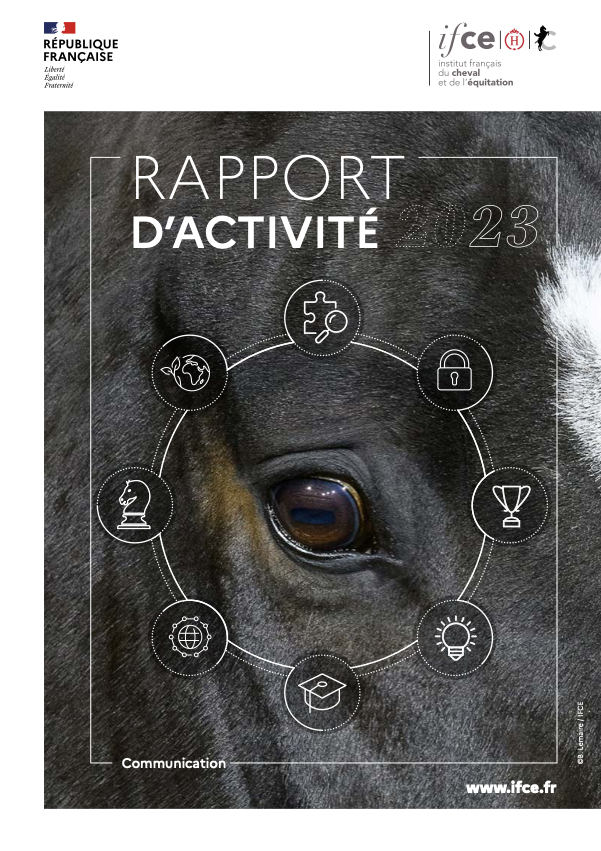 Publication du rapport d’activités IFCE 2023 – Réponses aux besoins de l’Etat et de la filière équine