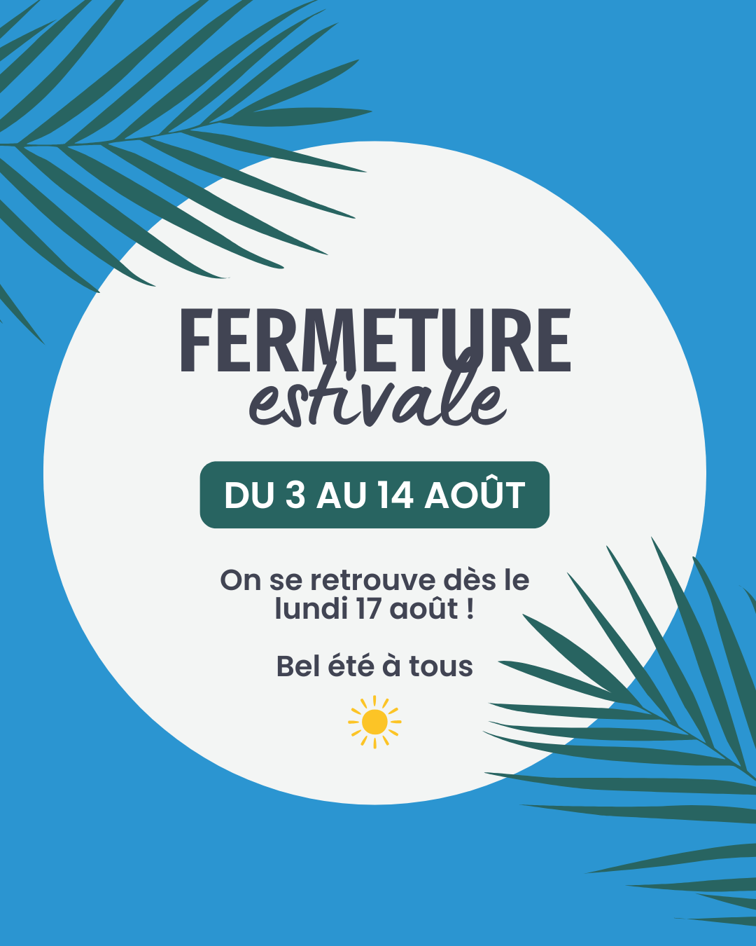 Fermeture estivale du Conseil de la Filière Cheval Auvergne-Rhône-Alpes