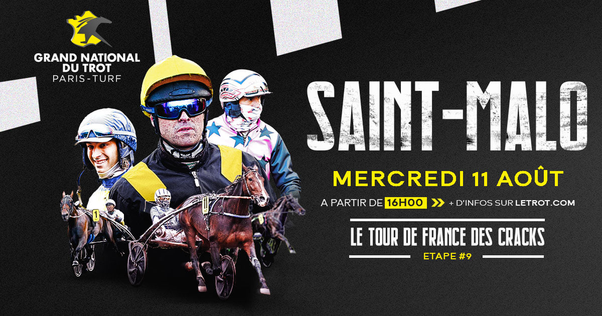 Grand National du Trot à l'hippodrome de Saint-Malo