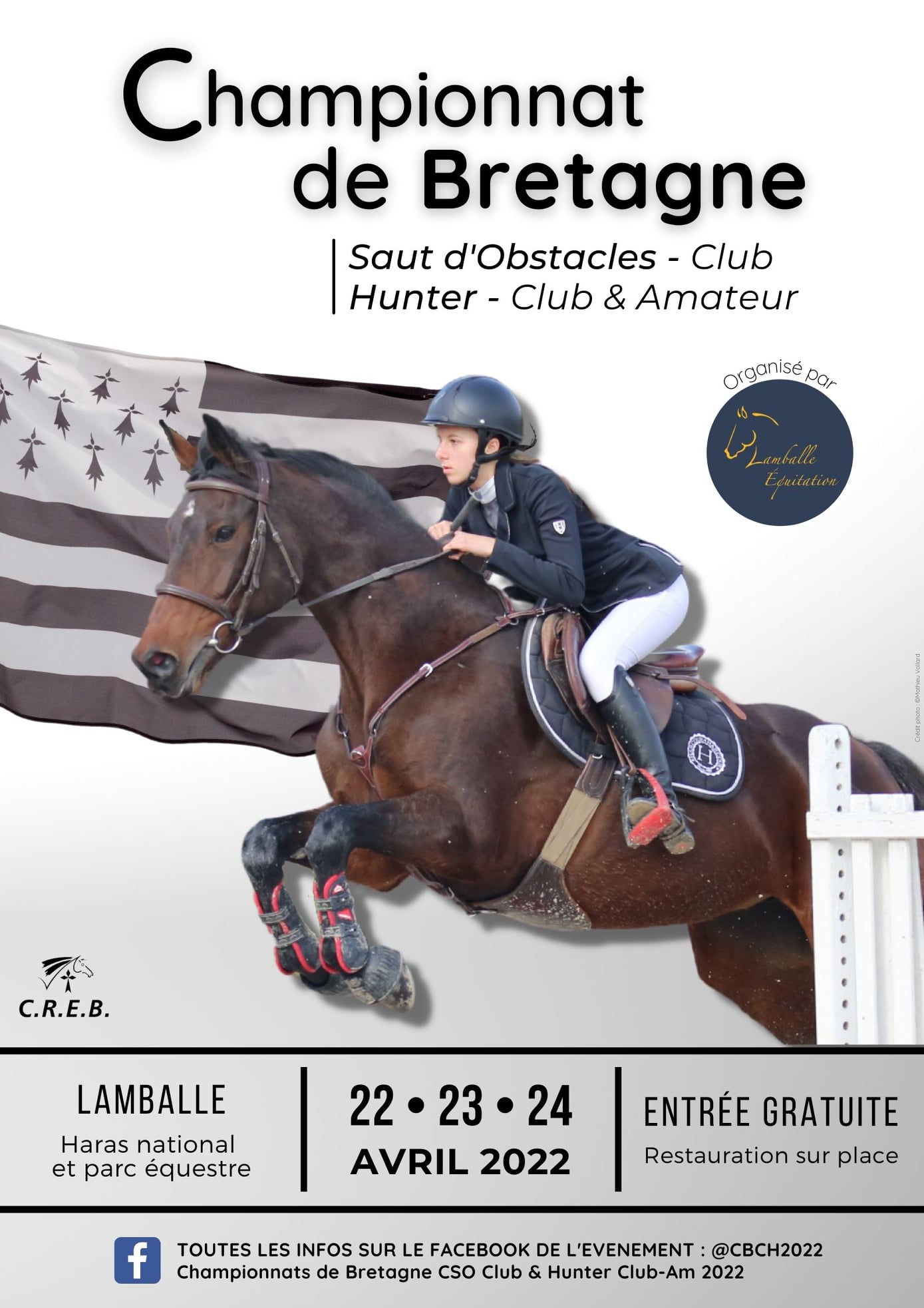 Championnat de Bretagne CSO club et hunter amateur/club à Lamballe