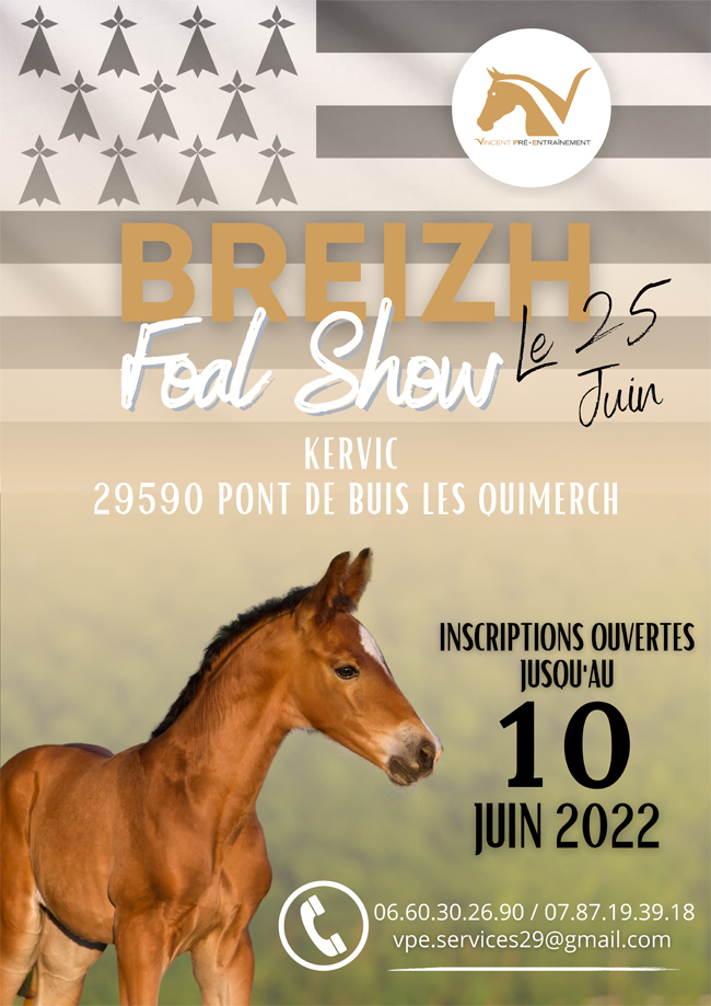 Le 1er Breizh Foal Show