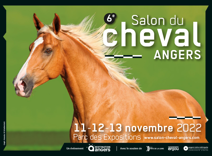 Le Conseil des Equidés des Pays de la Loire sera présent au Salon du Cheval d'Angers du 11 au 13 novembre 2022