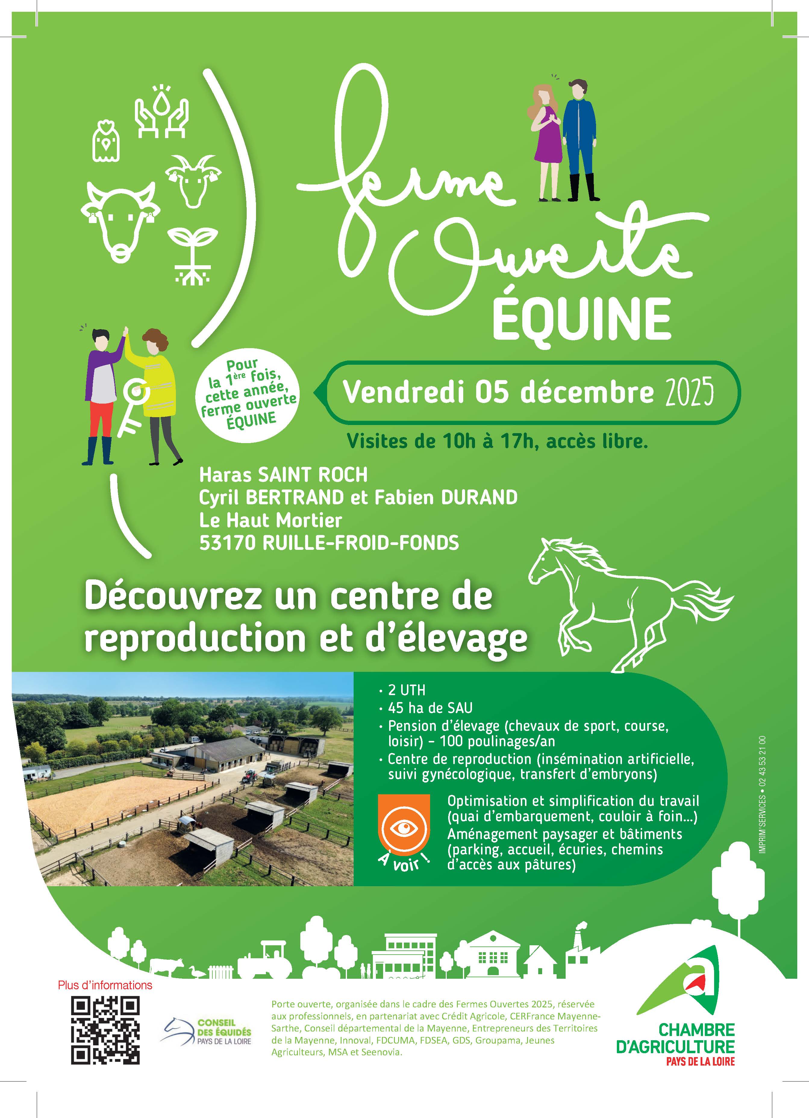 Fermes Ouvertes 2025 - Première ferme ouverte équine en Mayenne