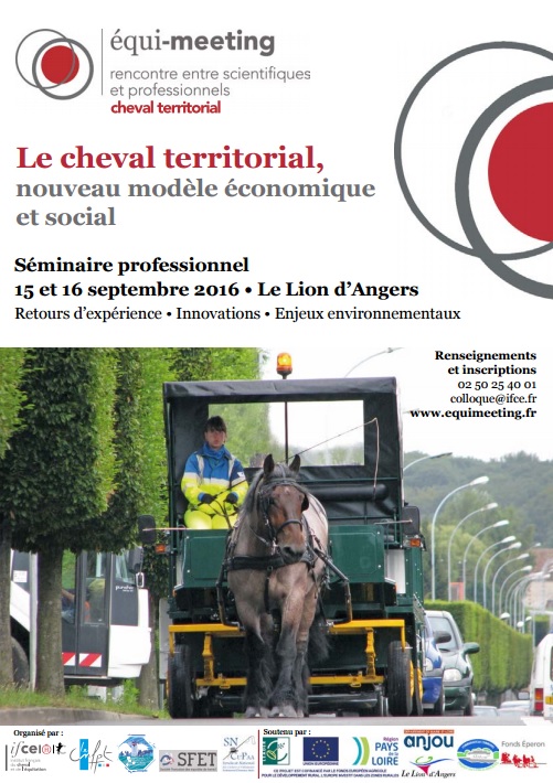 Replay des interventions de l'Equi-meeting Cheval Territorial 2016