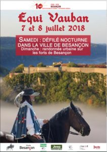 L’Equi’Vauban au départ du Haras National de Besançon