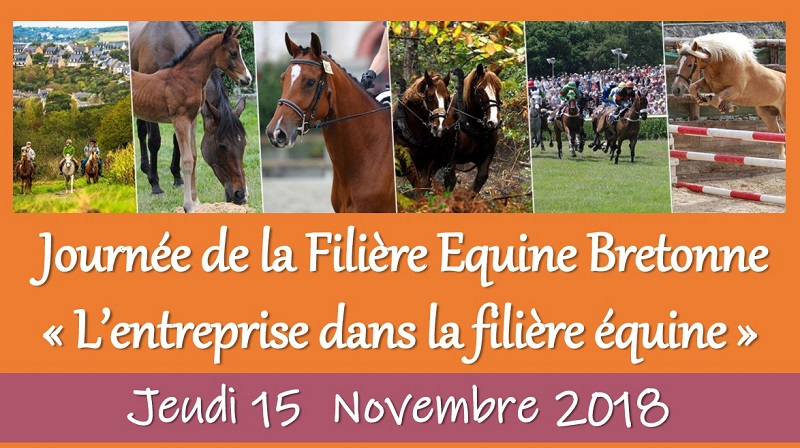 Inscriptions Journée Filière Equine Bretonne à Lamballe le 15 novembre