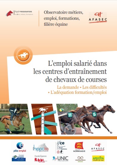 Rapport Emploi salarié dans les centres d'entraînement de chevaux de courses