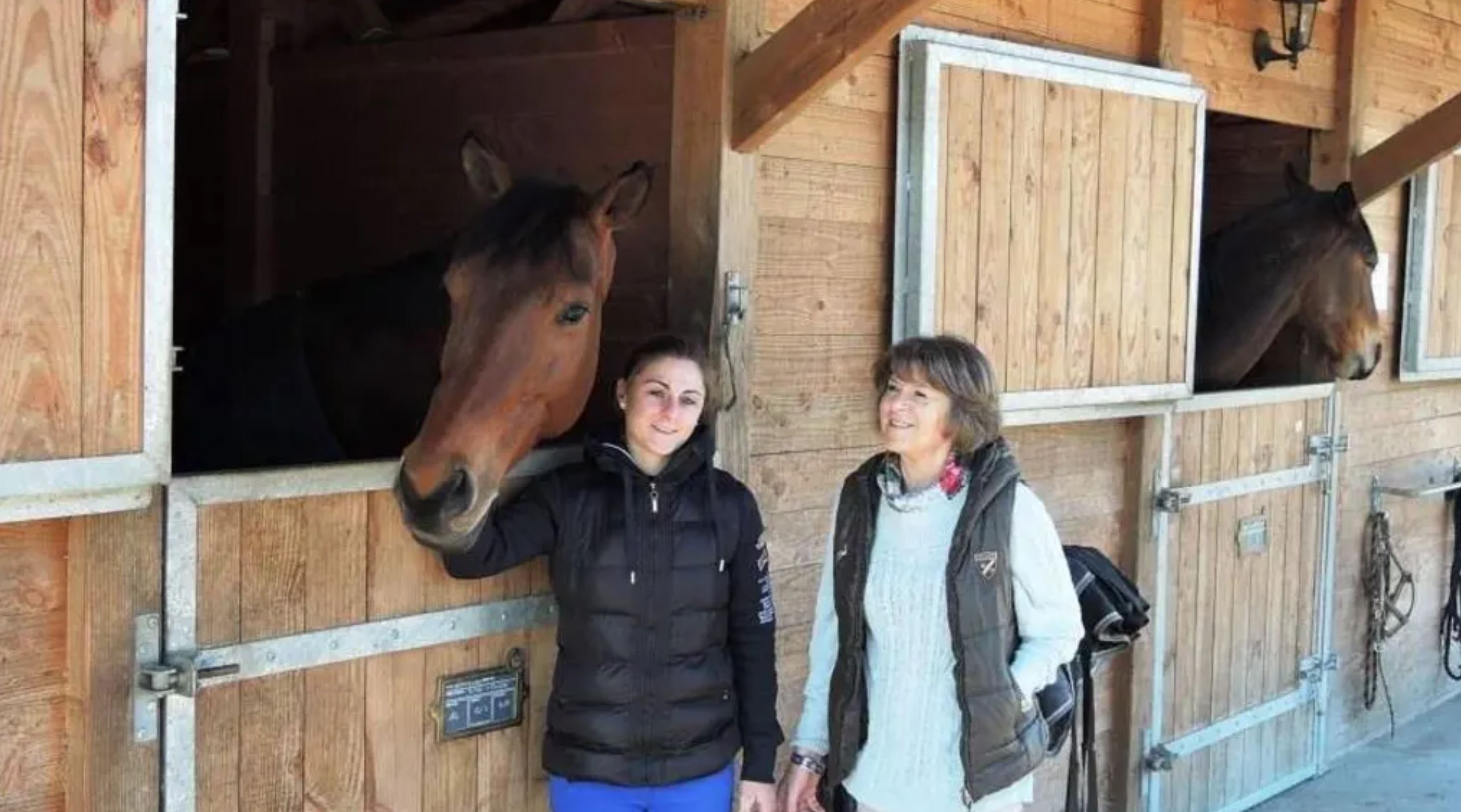 Chouzy : Les chevaux de retour au manoir de Laleu