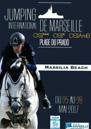 Un cheval de la Région sur l'affiche du CSI de Marseille!