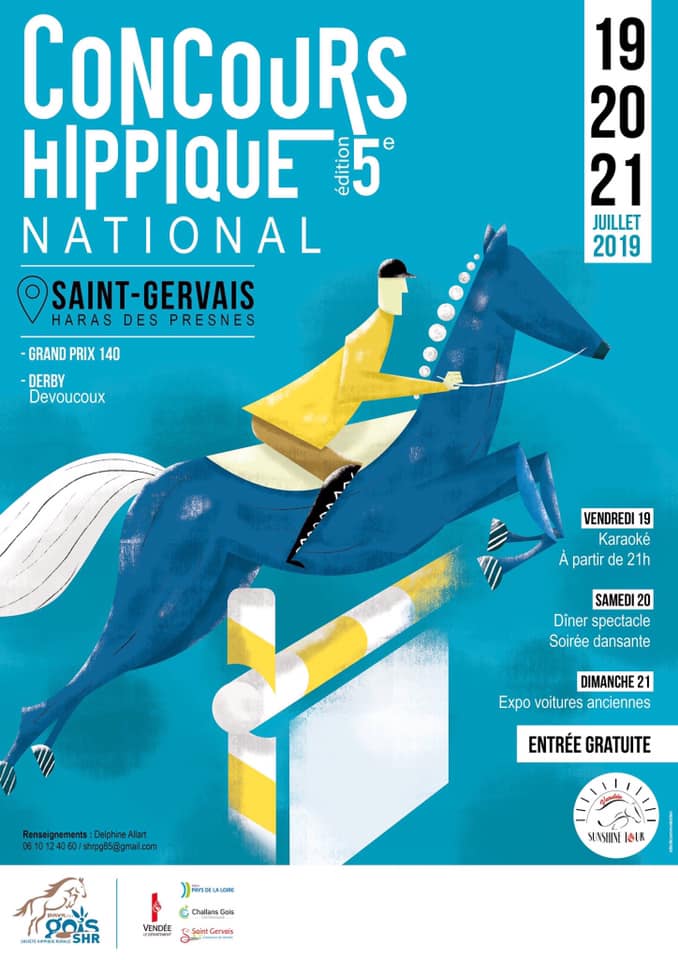 Concours hippique de Saint Gervais