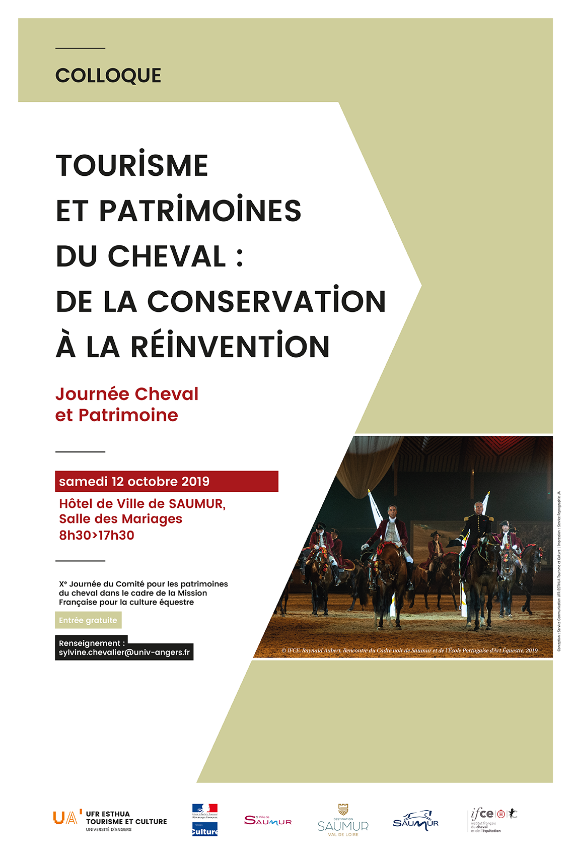 Colloque Cheval et patrimoine à Saumur