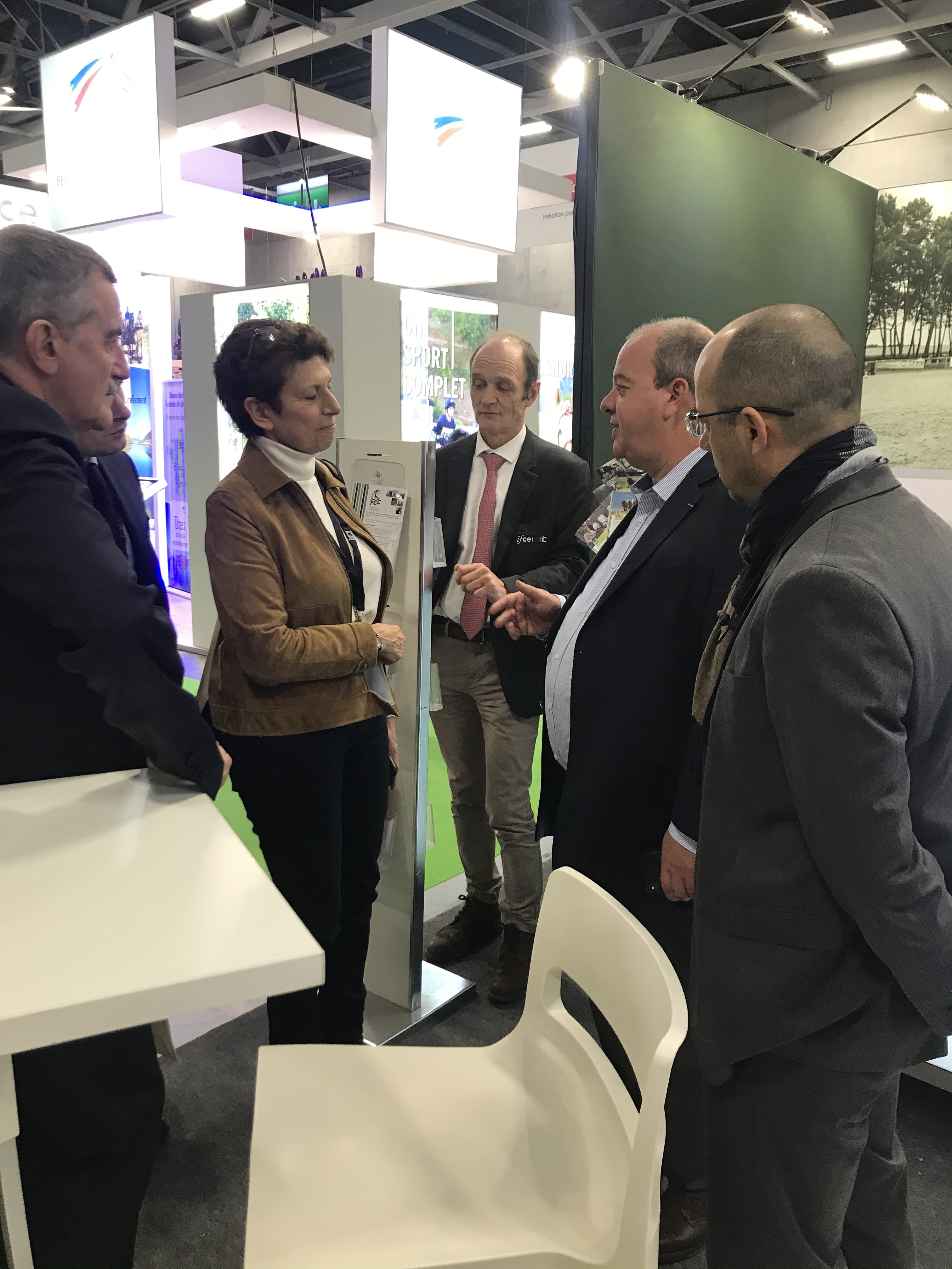 Visite d'Isabelle Chmitelin, directrice du Cabinet au Ministère de l'Agriculture